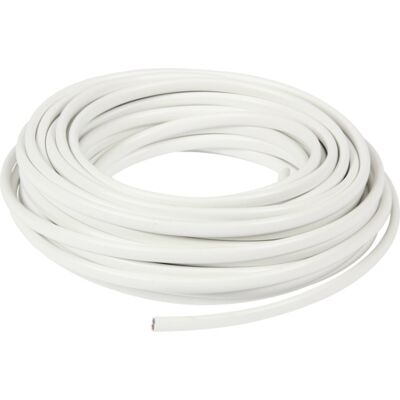 Namron Lampettledning PL 2x0,75 Hvit Bunt 10 m - 59340 Namron Lampettledning PL 2x0,75 Hvit Bunt 10 m - 59340