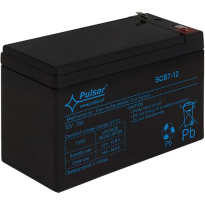 Pulsar Blybatteri, 12V, 7Ah - 6255489 Pulsar Blybatteri, 12V, 7Ah - 6255489