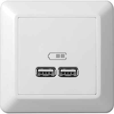 Elko RS16 USB lader 2,1A I PH - 6630098 Elko RS16 USB lader 2,1A I PH - 6630098