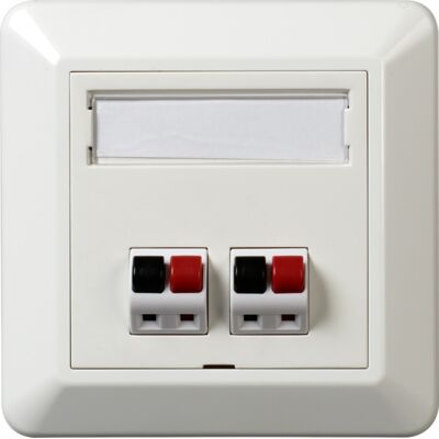 Høyttaleruttak RS16/MOD Innfelt 2xHøyttaler ELKO - 6941272 Høyttaleruttak RS16/MOD Innfelt 2xHøyttaler ELKO - 6941272