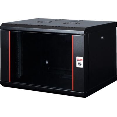 Lande Veggskap Sort 7U B600xD600xH418 - 6956171 Lande Veggskap Sort 7U B600xD600xH418 - 6956171