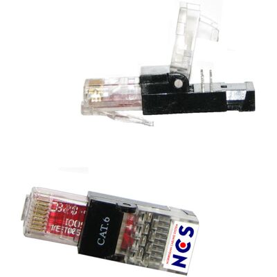 Lanse RJ45 Universalplugg Kat 6 UTP Verktøyfri - 6970846 Lanse RJ45 Universalplugg Kat 6 UTP Verktøyfri - 6970846