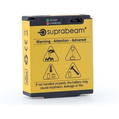 SUPRABEAM BATTERI V3/V4 PRO R LI-PO 2800 MAH USB-C - 8852925 SUPRABEAM BATTERI V3/V4 PRO R LI-PO 2800 MAH USB-C - 8852925