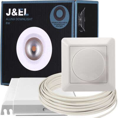 J&EL downlightpakke Aluna 6 pk - 90188 J&EL downlightpakke Aluna 6 pk - 90188