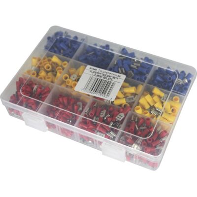 Namron Flatstifthylse/flatstift isolert 1,5-6mm² 920 stk - 91446 Namron Flatstifthylse/flatstift isolert 1,5-6mm² 920 stk - 91446