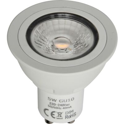 Namron Lumiled COB 5W Hvit GU10 2700K - 3802372 Namron Lumiled COB 5W Hvit GU10 2700K - 3802372