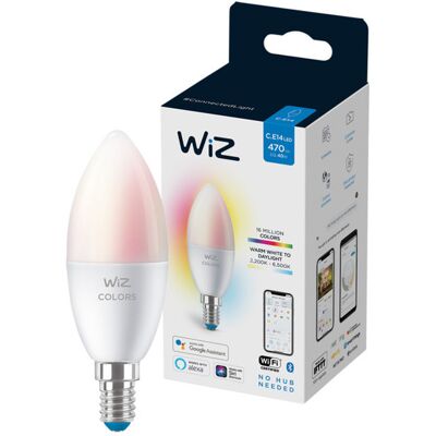 WiZ Lyskilde WCA 4,6W C37 E14 WiFi - 60407 WiZ Lyskilde WCA 4,6W C37 E14 WiFi - 60407