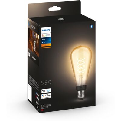 Philips Hue W Lyskilde 7.2W Fil ST72 E27 - 60745 Philips Hue W Lyskilde 7.2W Fil ST72 E27 - 60745