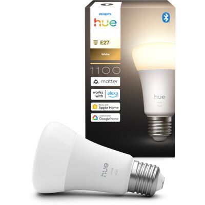 Philips Hue W E27 lyskilde 1100lm A60 - 61002 Philips Hue W E27 lyskilde 1100lm A60 - 61002