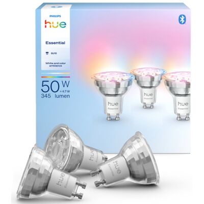 Philips Hue E WCA 345 GU10 3P EU - 61045 Philips Hue E WCA 345 GU10 3P EU - 61045