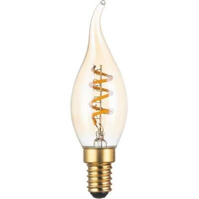 J&EL Flexi Dekor C35L Flame 3W E14 Gyllen - 90905 J&EL Flexi Dekor C35L Flame 3W E14 Gyllen - 90905