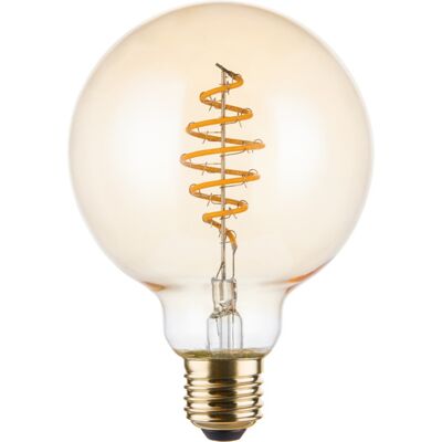 J&EL Flexi Dekor G95 4,9W E27 Gyllen - 90906 J&EL Flexi Dekor G95 4,9W E27 Gyllen - 90906
