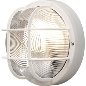 Konstsmide Mantova Vegglampe Hvit 40W E27 IP44 Konstmide - 89007