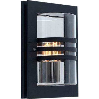 MS Belysning Ekeberg Utelampe Vegg Sort 1x60w E27 IP44 - 3100000323 MS Belysning Ekeberg Utelampe Vegg Sort 1x60w E27 IP44 - 3100000323