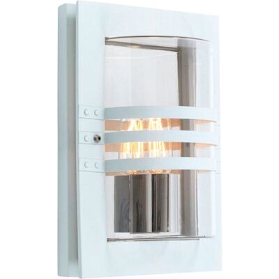 MS Belysning Ekeberg Utelampe Vegg Matt Hvit 1x60w E27 IP44 - 3100000325 MS Belysning Ekeberg Utelampe Vegg Matt Hvit 1x60w E27 IP44 - 3100000325