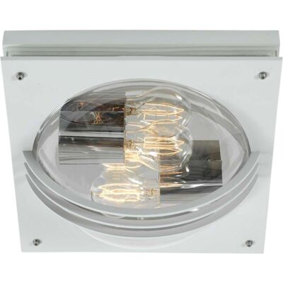 MS Belysning Frogner Utelampe Tak 2x33W E27 Hvit - 3100002146 MS Belysning Frogner Utelampe Tak 2x33W E27 Hvit - 3100002146