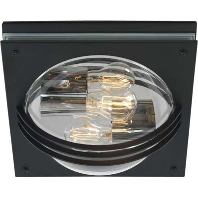 MS Belysning Frogner Utelampe Tak 2x33W E27 Sort - 3100002147 MS Belysning Frogner Utelampe Tak 2x33W E27 Sort - 3100002147