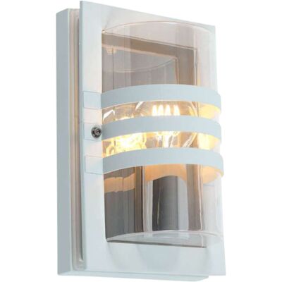 MS Belysning Ekeberg Mini Utelampe Vegg Hvit 1x40w E27 IP44 - 3100002625 MS Belysning Ekeberg Mini Utelampe Vegg Hvit 1x40w E27 IP44 - 3100002625