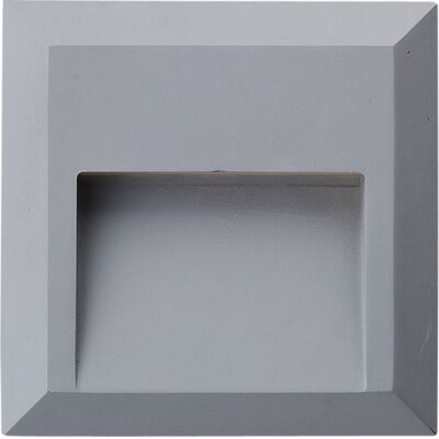 Namron Rack Vegglys Sølv 1,6W LED IP44 - 3202153 Namron Rack Vegglys Sølv 1,6W LED IP44 - 3202153
