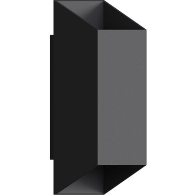 Namron Arya square vegglampe dobbel GU10 sort - 3220230 Namron Arya square vegglampe dobbel GU10 sort - 3220230