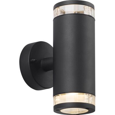 Namron Soto vegglampe dobbel GU10 sort - 3234667 Namron Soto vegglampe dobbel GU10 sort - 3234667