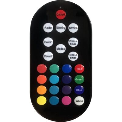 Namron Fjernkontroll til LED lyslenke RGB 12m 89689 - 91704 Namron Fjernkontroll til LED lyslenke RGB 12m 89689 - 91704