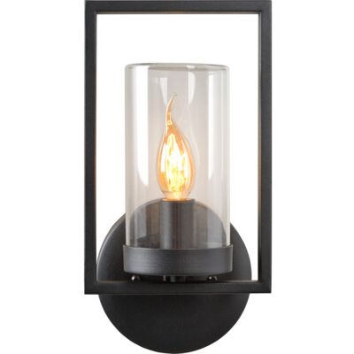 Lucide Nispen Utendørs Vegglampe E14 IP44 Sort - 91894 Lucide Nispen Utendørs Vegglampe E14 IP44 Sort - 91894
