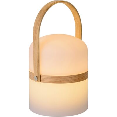 Lucide Joe Oppladbar Bordlampe 14,5cm 3200K IP44 Hvit - 92223 Lucide Joe Oppladbar Bordlampe 14,5cm 3200K IP44 Hvit - 92223