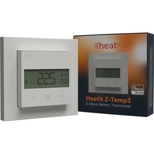 Heatit Z-wave - Z-Temp3 White - 4512690 Heatit Z-wave - Z-Temp3 White - 4512690