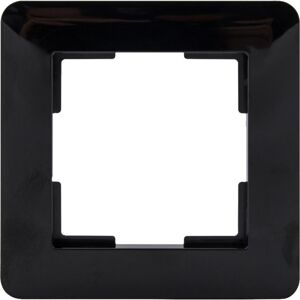Multireg ramme enkel plast sort - 5430312 Multireg ramme enkel plast sort - 5430312