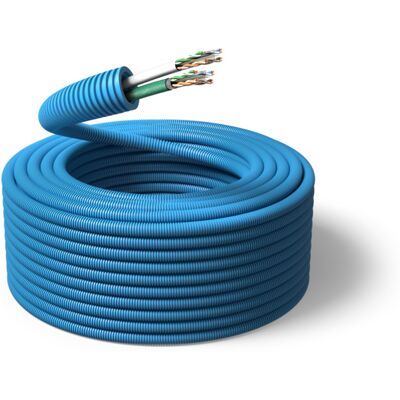 PM FLEX Ferdigtrukket K-rør 25/2xKat6A F/UTP LSZH 100m - 1226481 PM FLEX Ferdigtrukket K-rør 25/2xKat6A F/UTP LSZH 100m - 1226481