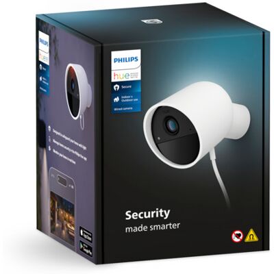 Philips Hue Secure Cam 230V Hvit - 60728 Philips Hue Secure Cam 230V Hvit - 60728