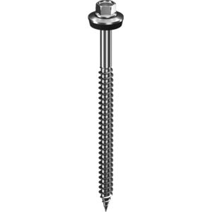 K2 Systems K2 Self-drilling screw 6.8x140 incl. mounted sealing washer - 92674 K2 Systems K2 Self-drilling screw 6.8x140 incl. mounted sealing washer - 92674