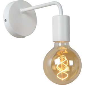 Lucide Scott Vegglampe E27 Hvit - 91905 Lucide Scott Vegglampe E27 Hvit - 91905