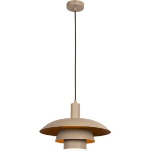 Lucide Bruno pendellampe Ø 38 cm 1xE27 beige - 92298 Lucide Bruno pendellampe Ø 38 cm 1xE27 beige - 92298