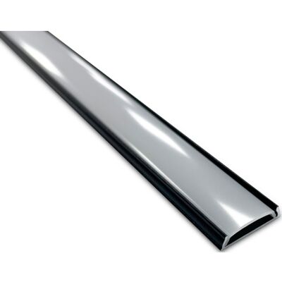 Namron Aluminiumsprofil utenpåliggende matt sort 2m 1804 - 3215494 Namron Aluminiumsprofil utenpåliggende matt sort 2m 1804 - 3215494