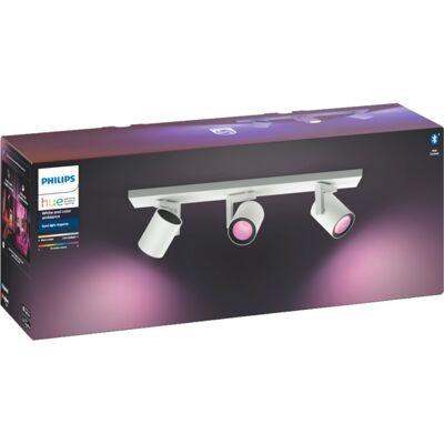 Philips Hue WCA Argenta Trippel Spotlight 5.7W Hvit - 60206 Philips Hue WCA Argenta Trippel Spotlight 5.7W Hvit - 60206