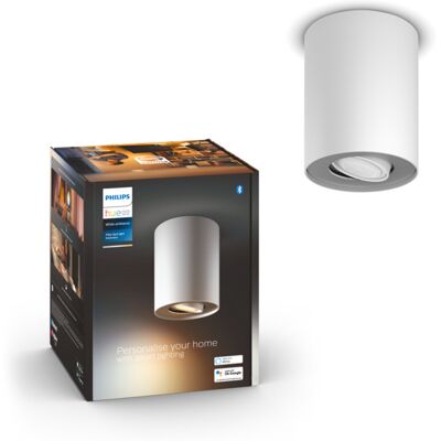 Philips Hue WA Pillar Enkel Spot Utvidelse 5W Hvit - 60549 Philips Hue WA Pillar Enkel Spot Utvidelse 5W Hvit - 60549