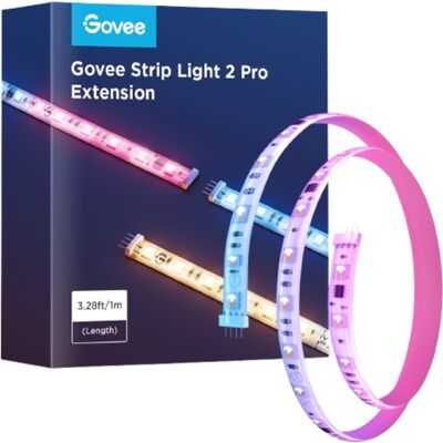 Govee RGBIC LED-stripe 2 Pro Forlengelse - Innendørs Govee RGBIC LED-stripe 2 Pro Forlengelse - Innendørs