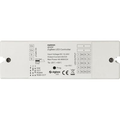 Namron ZigBee 5 Kanal LED Kontroller - 4512707 Namron ZigBee 5 Kanal LED Kontroller - 4512707