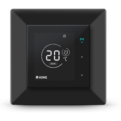 Namron Zigbee Touch Termostat 16A Sort - 4512753 Namron Zigbee Touch Termostat 16A Sort - 4512753