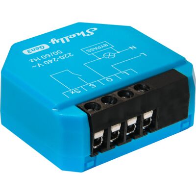 Shelly 1L Gen3 - Smarthus-relé Shelly 1L Gen3 - Smarthus-relé