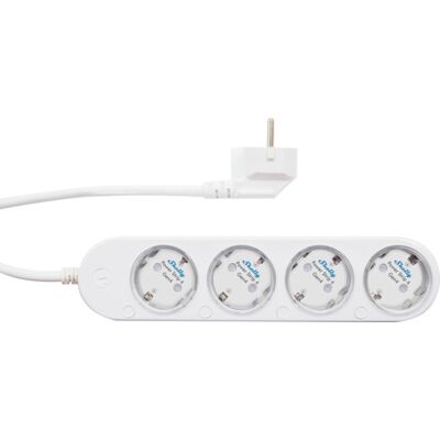 Shelly Power Strip Gen4 White - 4542281 Shelly Power Strip Gen4 White - 4542281