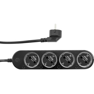 Shelly Power Strip Gen4 Black - 4542282 Shelly Power Strip Gen4 Black - 4542282