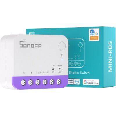 Sonoff MINI-RBS persiennebryter Matter/Wi-Fi - 8261086 Sonoff MINI-RBS persiennebryter Matter/Wi-Fi - 8261086