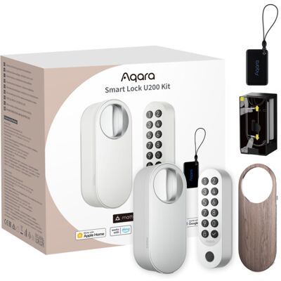 Aqara Smart Lock U200 Kit - White - 94665 Aqara Smart Lock U200 Kit - White - 94665