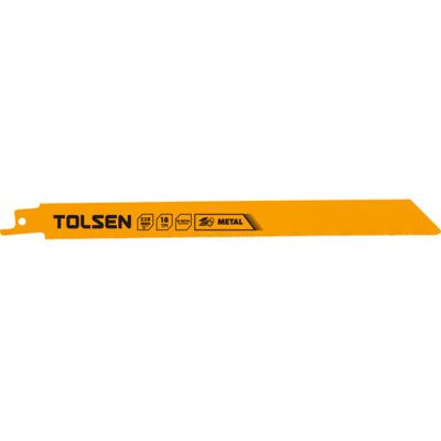 Tolsen Bjonettsagblad for metall 228mm 18 TPI 2 pk - 92955 Tolsen Bjonettsagblad for metall 228mm 18 TPI 2 pk - 92955