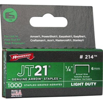 Arrow stifter 6mm JT21 1/4 - 88327 Arrow stifter 6mm JT21 1/4 - 88327