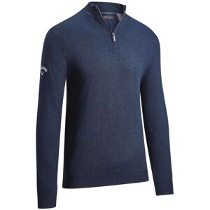 Callaway 1/4 Zip Wind Stop Genser Herre Navy Xl Callaway 1/4 Zip Wind Stop Genser Herre Navy Xl