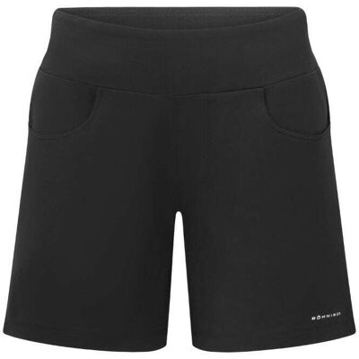 Röhnisch Twill Stretch Pull On Shorts Dame Svart L Röhnisch Twill Stretch Pull On Shorts Dame Svart L